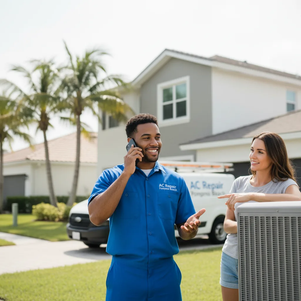 AC Repair Pompano Beach customer support in Christmas